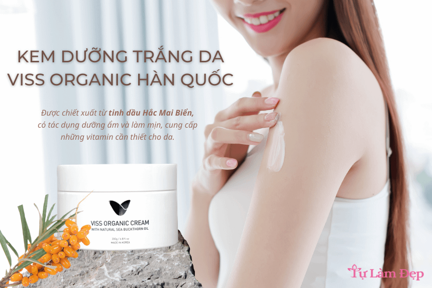 Kem dưỡng trắng da Viss Organic Hàn Quốc